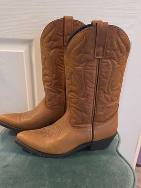 Masterson Boot Co. Tan Western Cowboy Boots